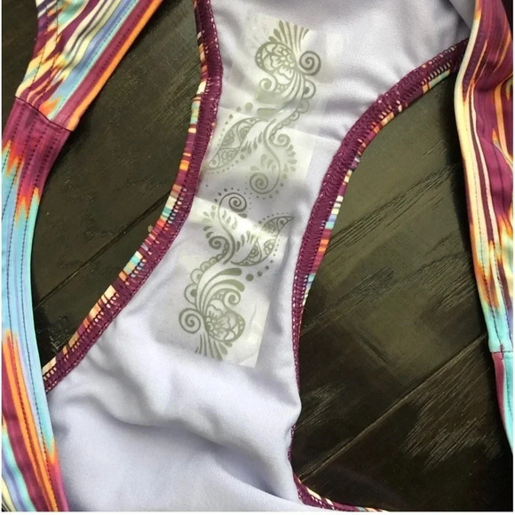 New prAna Kala Bikini Bottom AZALEA RAINBLUR Swimwear
UPF 50+ swim suit swimsuit - Picture 9 of 13